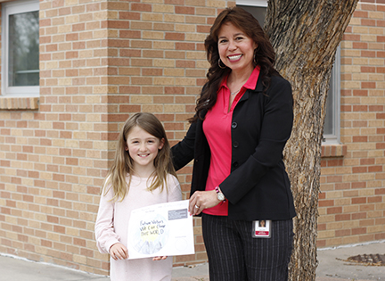 Clerk Lopez with future voter winner Marchetti